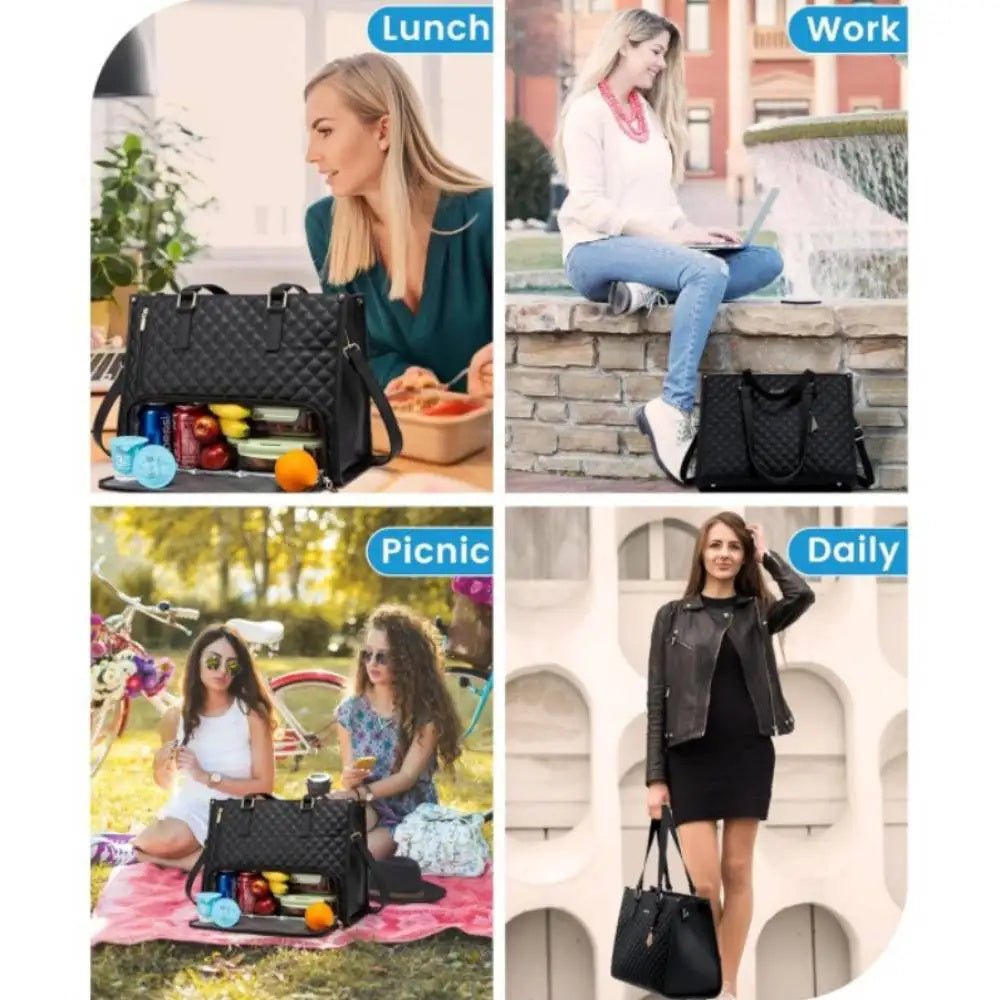 Insulated Lunch Bag – Leak - Proof & Large Capacity - AmiraMart