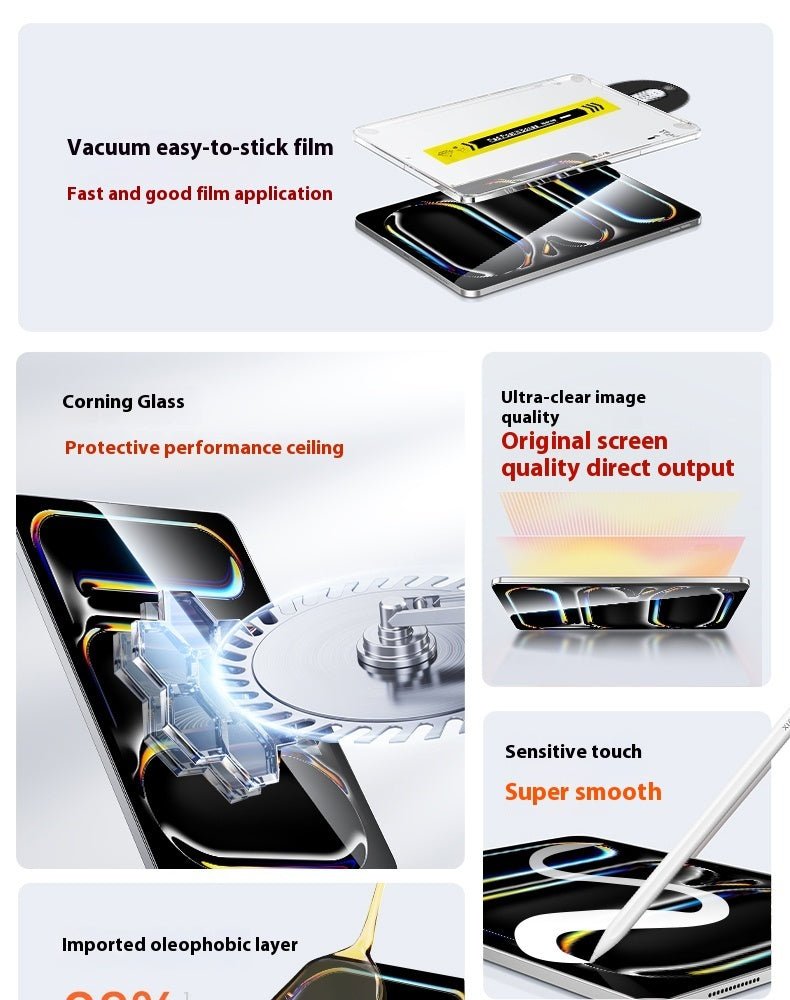 iPad Tempered Glass Screen Protector - AmiraMart
