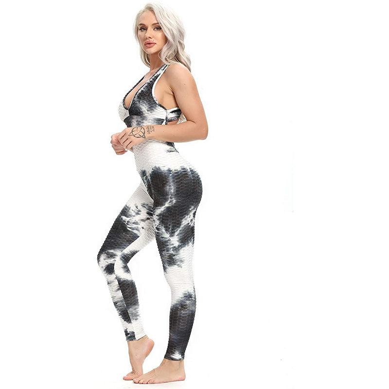 Jacquard Yoga Pants - AmiraMart