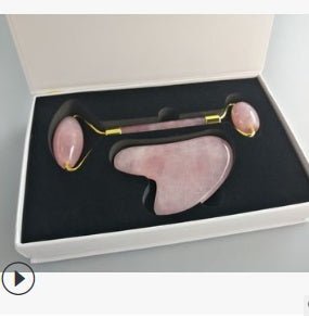 Jade Roll Massager Relieves Facial Tension - AmiraMart