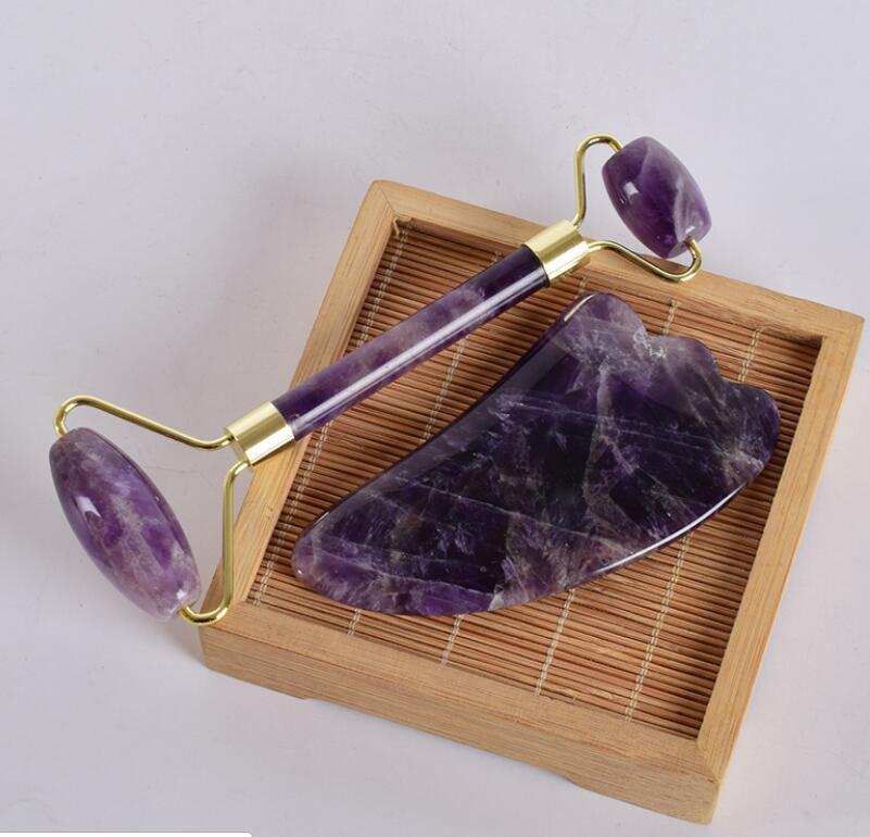 Jade Roll Massager Relieves Facial Tension - AmiraMart