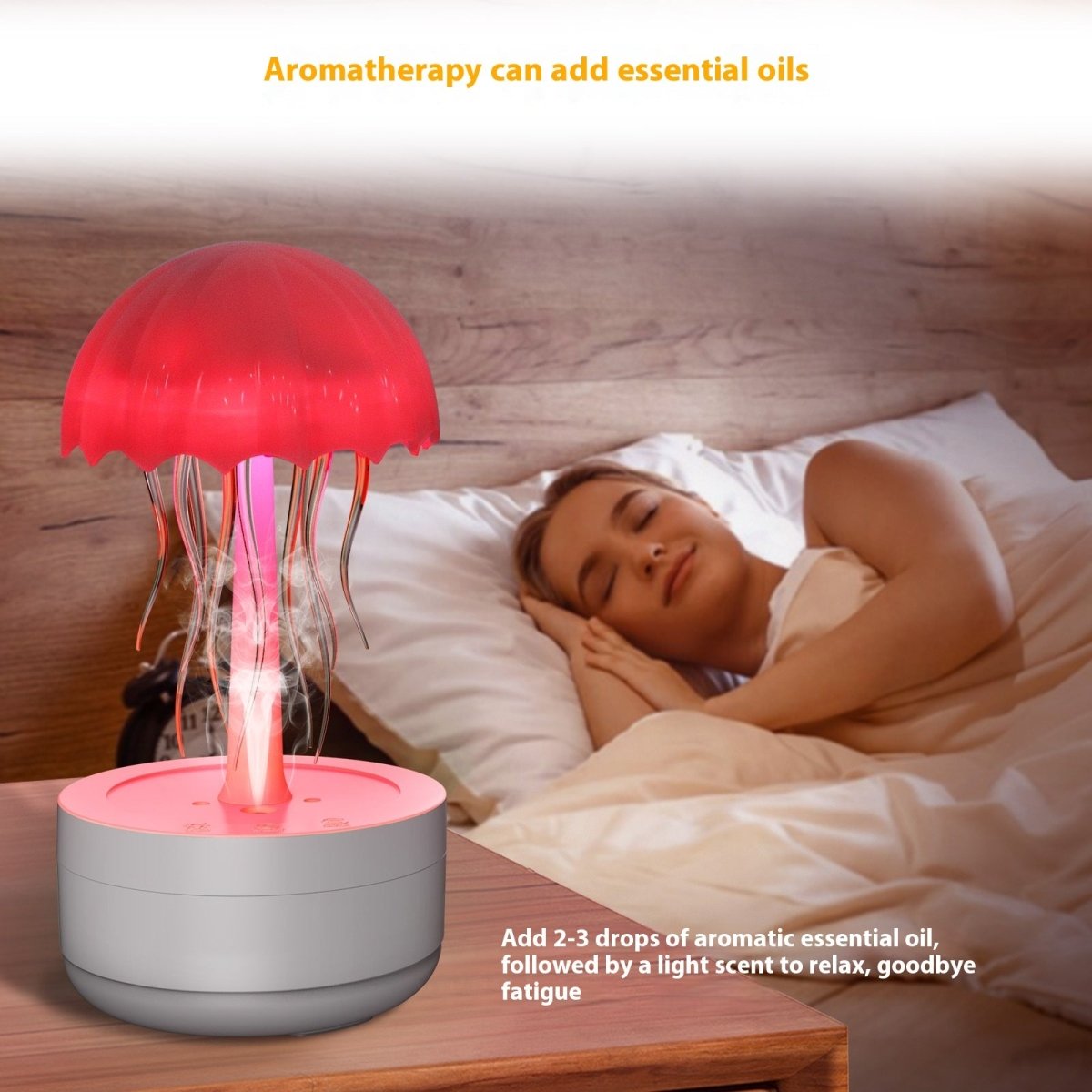 Jellyfish Humidifier Fragrance Diffuser - AmiraMart