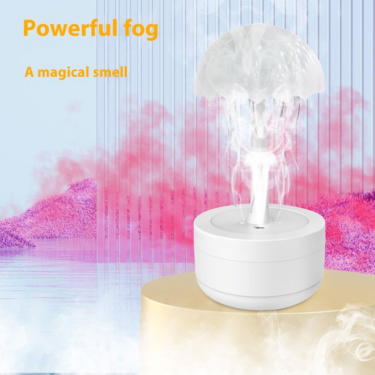 Jellyfish Humidifier Fragrance Diffuser - AmiraMart