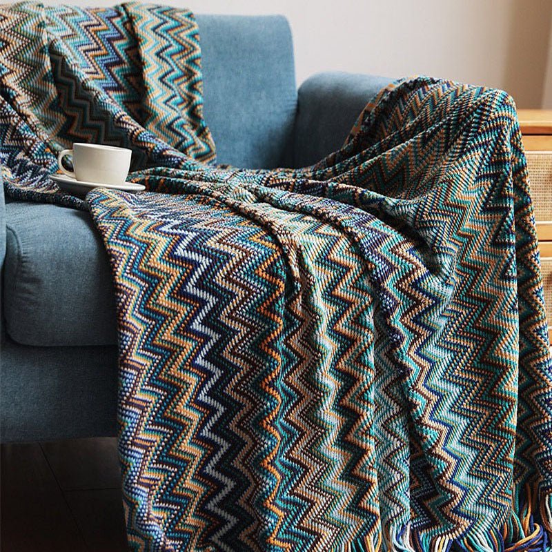 Knitted Blanket - AmiraMart