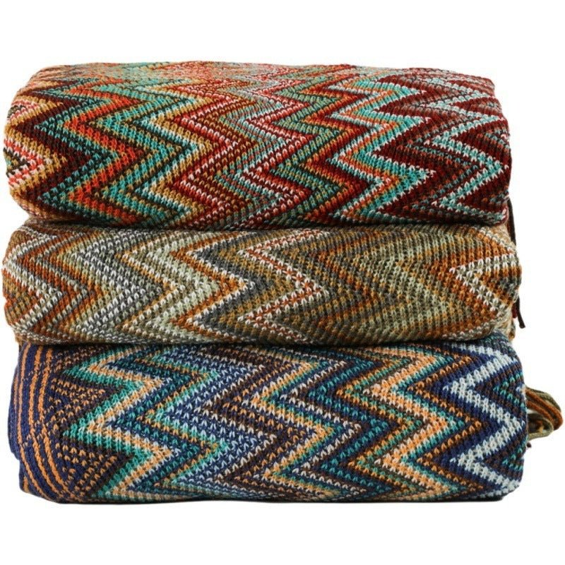 Knitted Blanket - AmiraMart