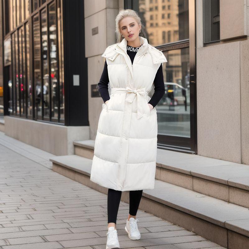 Korean Version Loose Sleeveless Down Jacket - AmiraMart