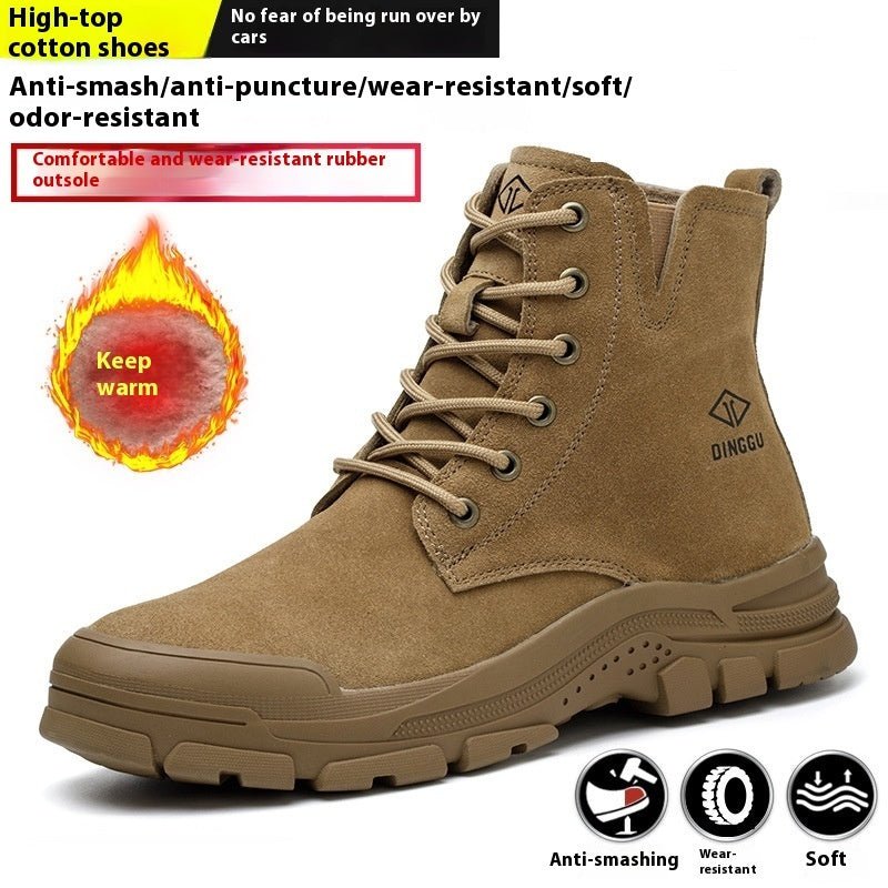 Labor Protection Cotton Shoes - AmiraMart