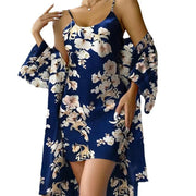 Navy Blue Flower