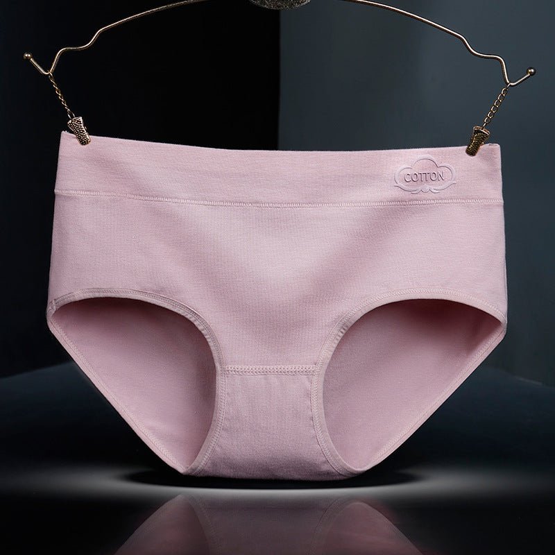 Ladies Mid - rise Cotton Graphene Antibacterial Panties - AmiraMart