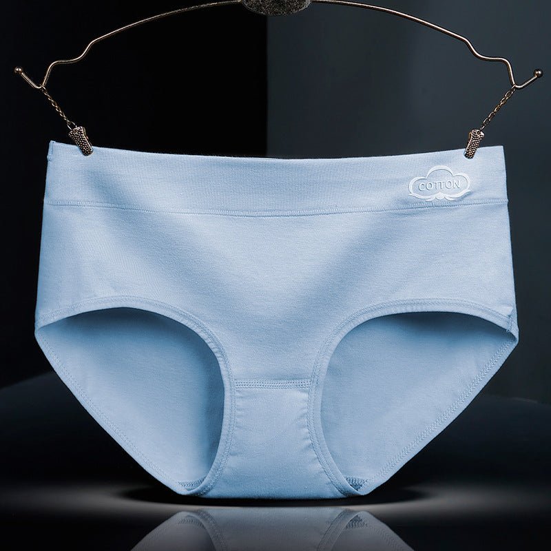 Ladies Mid - rise Cotton Graphene Antibacterial Panties - AmiraMart