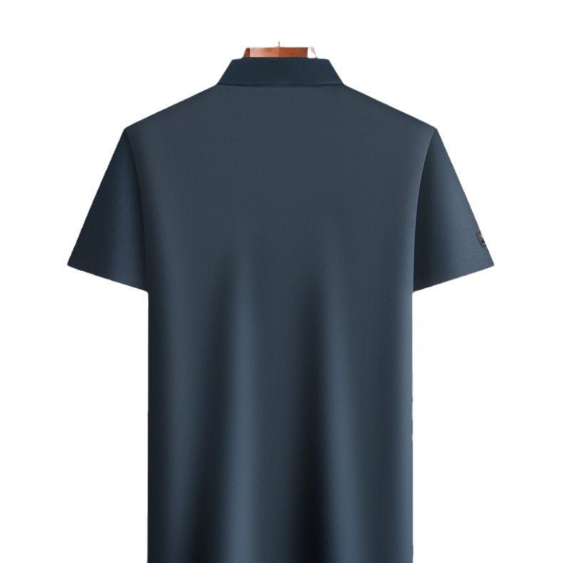 Lapel Traceless Ventilation Fashion Fashion Short - sleeved T-shirt Polo Shirt - AmiraMart