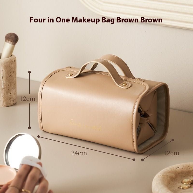 Large Capacity Folding Cosmetic Bag - AmiraMart