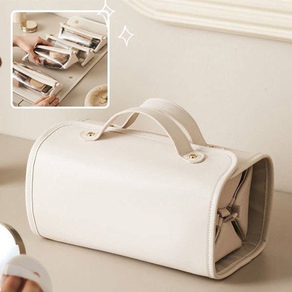 Large Capacity Folding Cosmetic Bag - AmiraMart