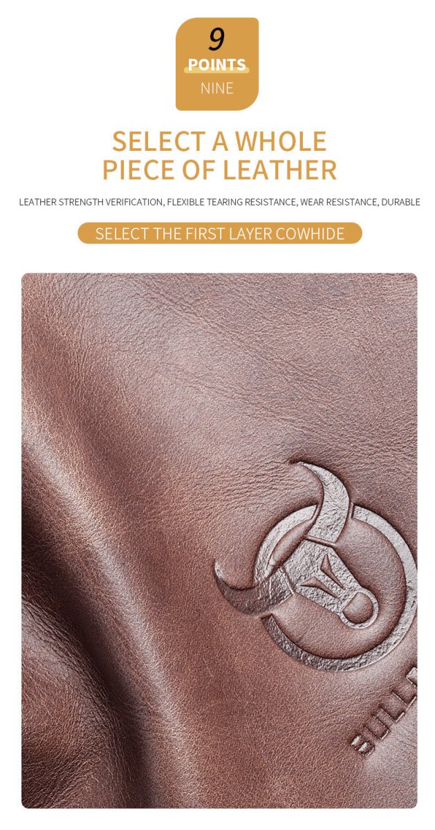 Large - capacity Genuine Leather Men's Shoulder Crossbody - AmiraMart