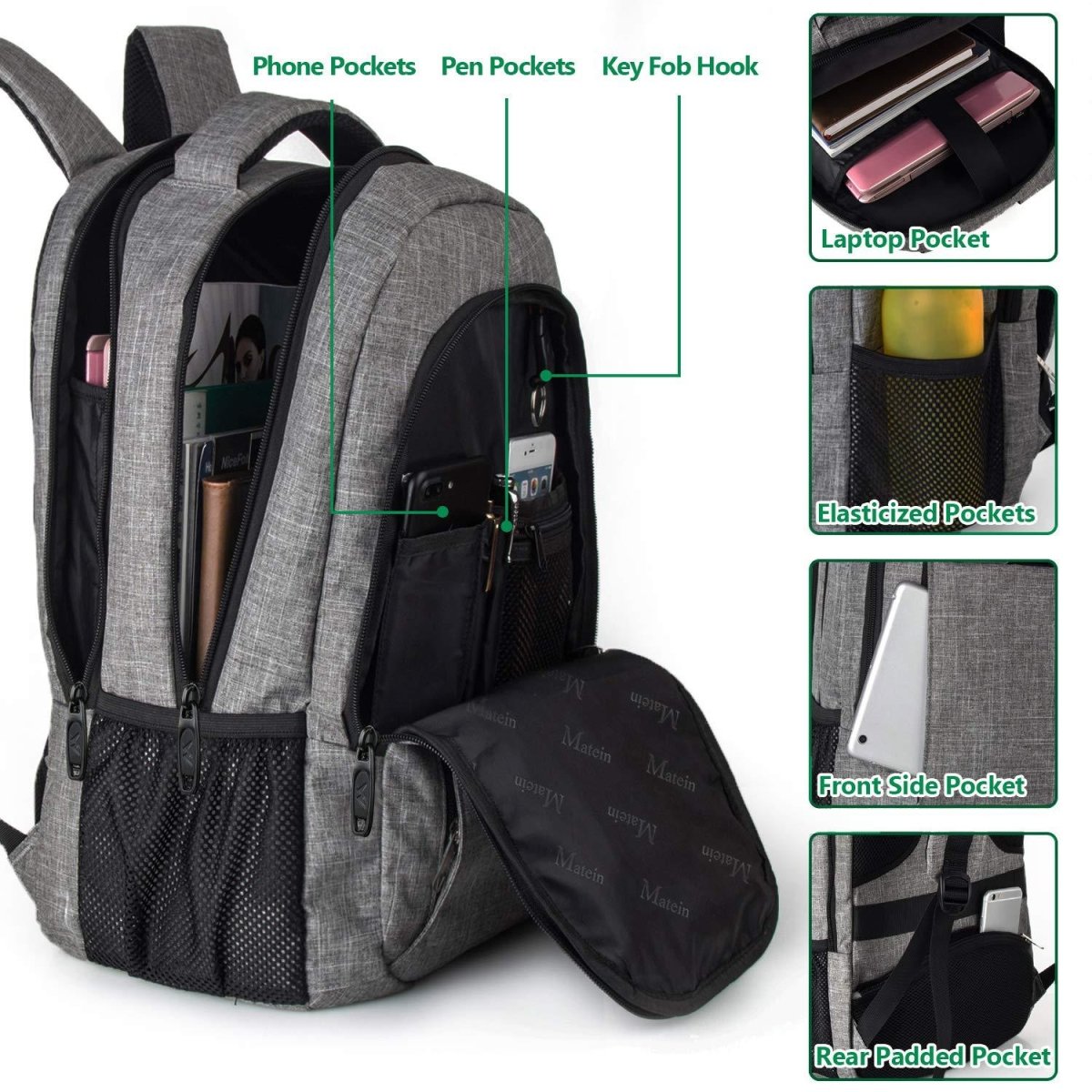 Large Capacity Multifunctional Travel Backpack - AmiraMart