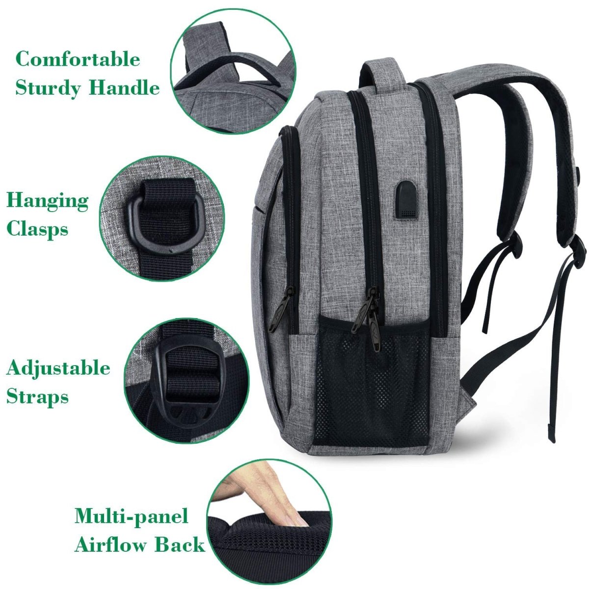 Large Capacity Multifunctional Travel Backpack - AmiraMart