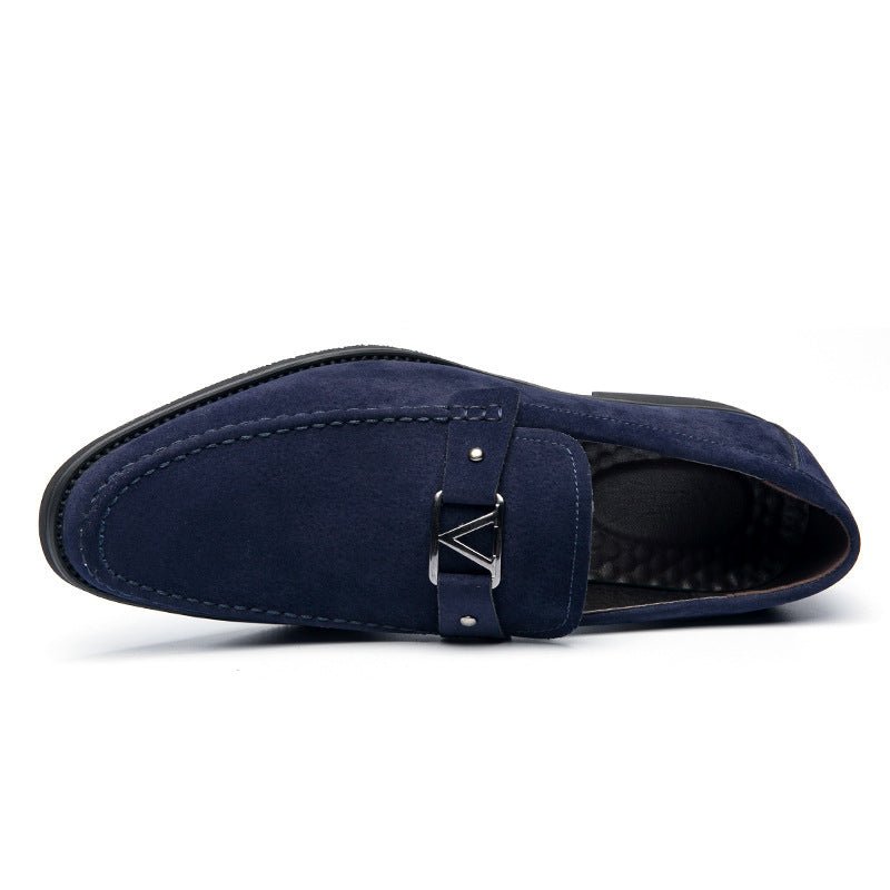 Large Men's Lefu Leather Shoes - AmiraMart