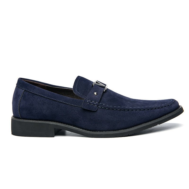Large Men's Lefu Leather Shoes - AmiraMart
