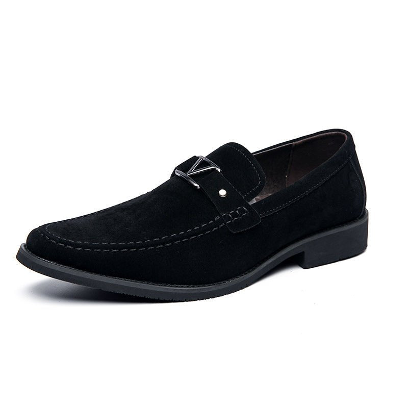 Large Men's Lefu Leather Shoes - AmiraMart
