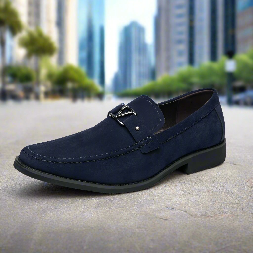 Large Men's Lefu Leather Shoes - AmiraMart