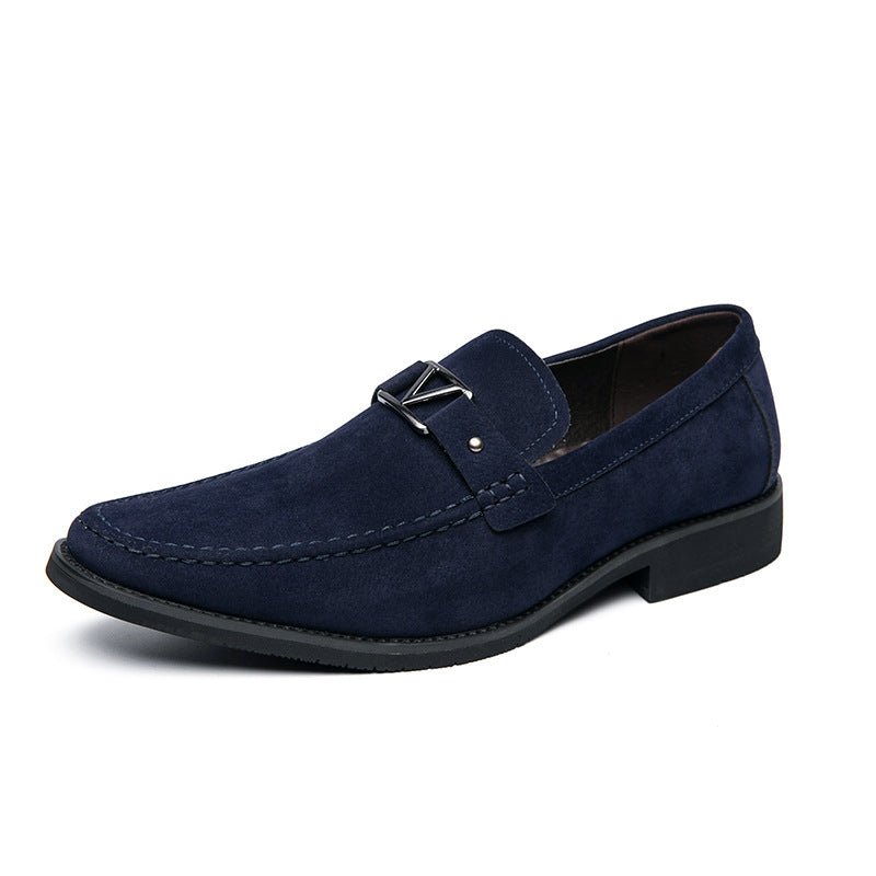 Large Men's Lefu Leather Shoes - AmiraMart