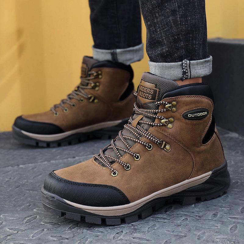 Large Size Winter Men's Boots - AmiraMart