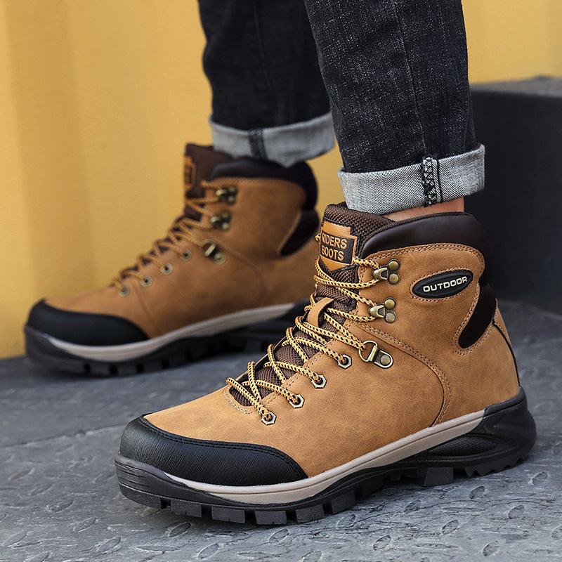 Large Size Winter Men's Boots - AmiraMart