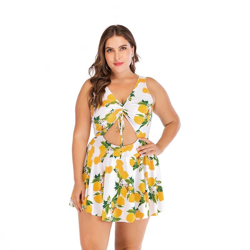 Large skirt one piece - AmiraMart