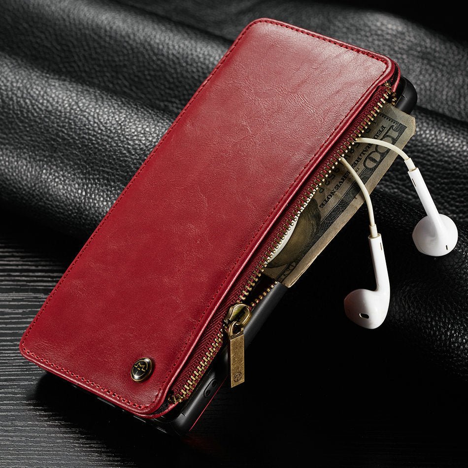 Leather Flip Phone Case - AmiraMart