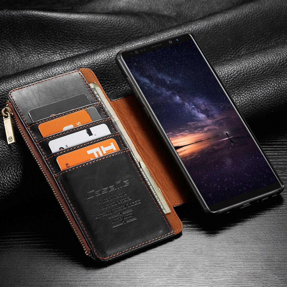 Leather Flip Phone Case - AmiraMart