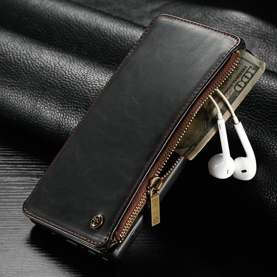 Leather Flip Phone Case - AmiraMart