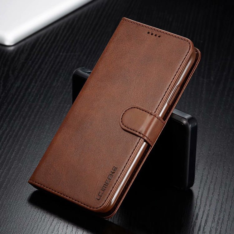 Leather Phone Case with Card Holder & Wallet - AmiraMart