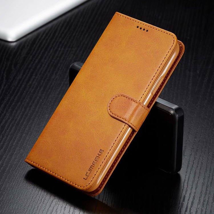 Leather Phone Case with Card Holder & Wallet - AmiraMart
