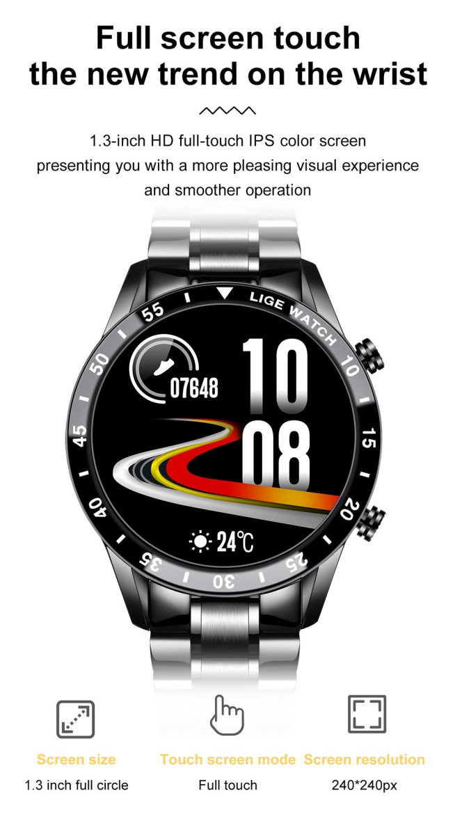 Lige's New Smart Watch - AmiraMart