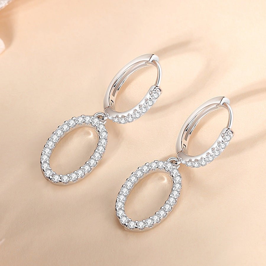 Light Luxury Style Ring Ear Clip Women - AmiraMart