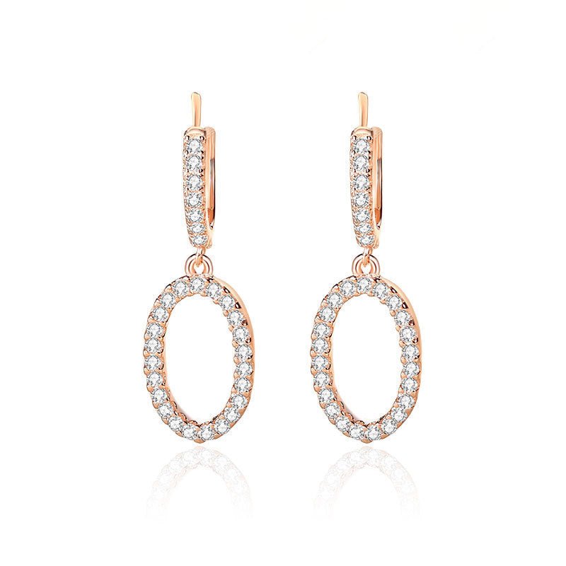 Light Luxury Style Ring Ear Clip Women - AmiraMart