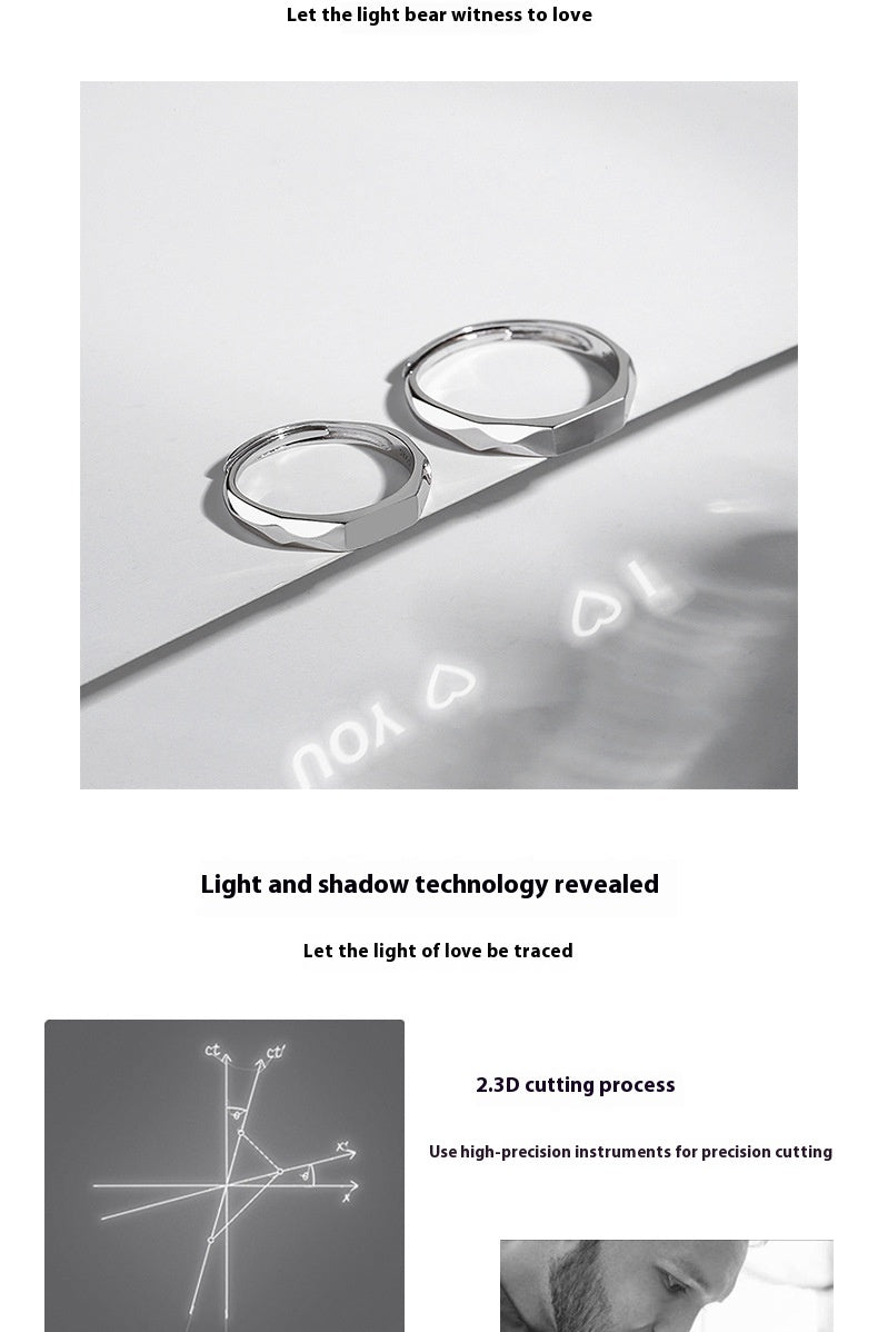 Light Reflect Show Surprise Love Pattern - AmiraMart