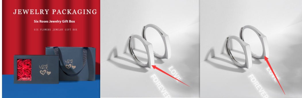Light Reflect Show Surprise Love Pattern - AmiraMart