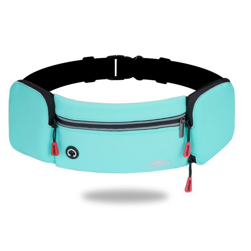 Lightweight unisex waist pack with water bottle holder - AmiraMart