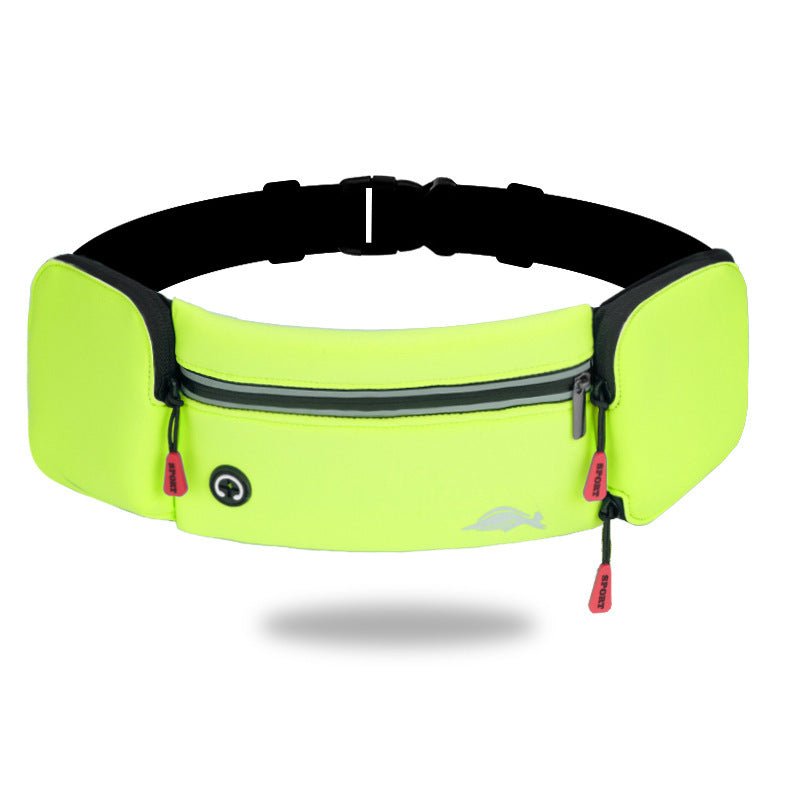 Lightweight unisex waist pack with water bottle holder - AmiraMart