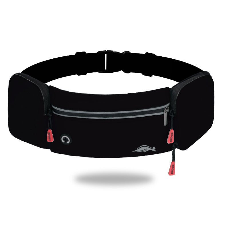 Lightweight unisex waist pack with water bottle holder - AmiraMart