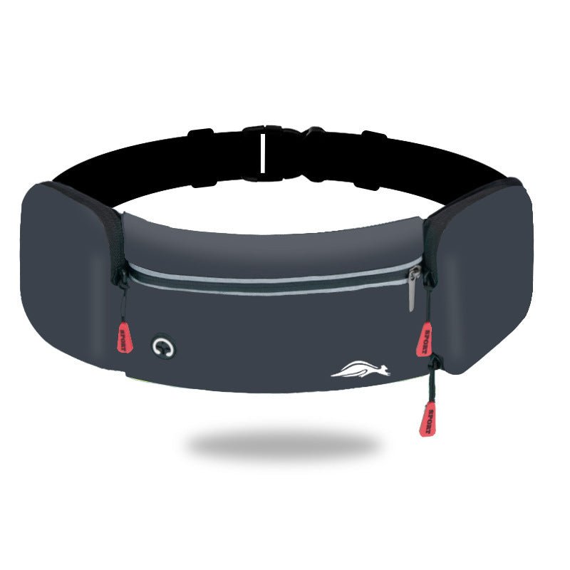 Lightweight unisex waist pack with water bottle holder - AmiraMart