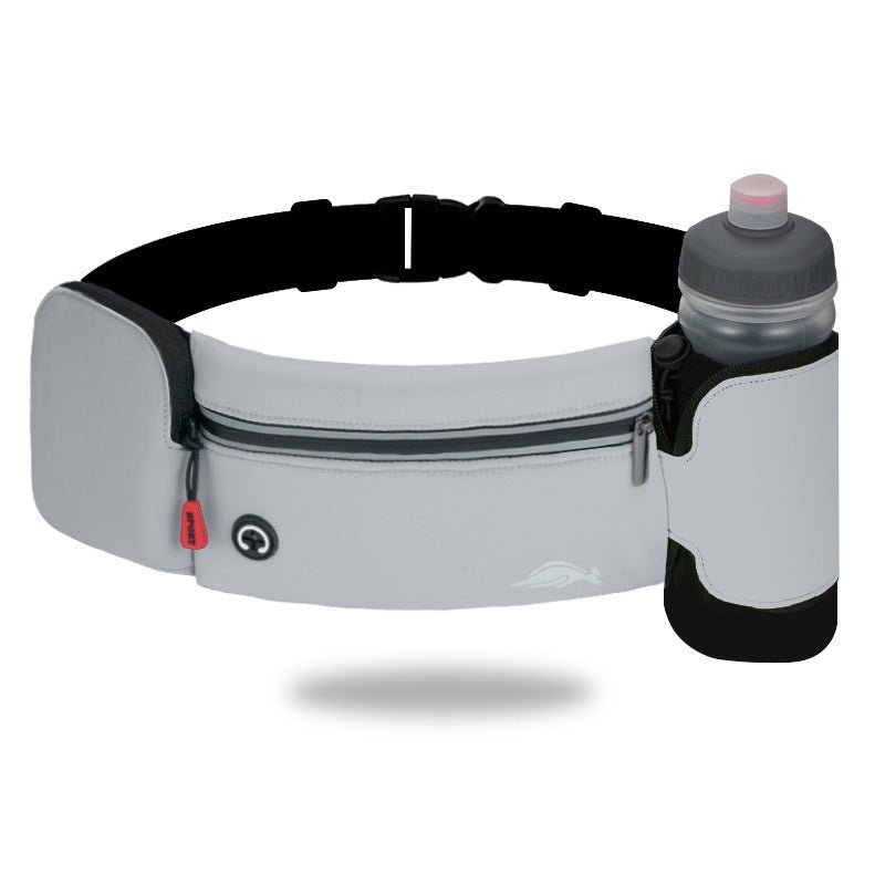 Lightweight unisex waist pack with water bottle holder - AmiraMart