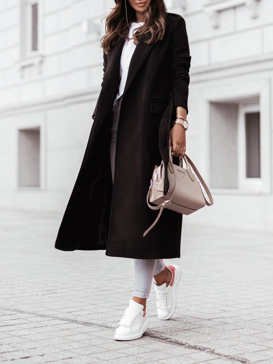 Lightweight Winter coat - Warm Padded Coat with Pockets - AmiraMart