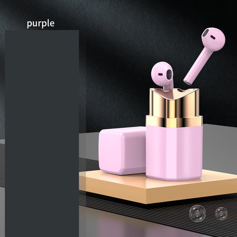 Lipstick Case Bluetooth Earbuds - AmiraMart