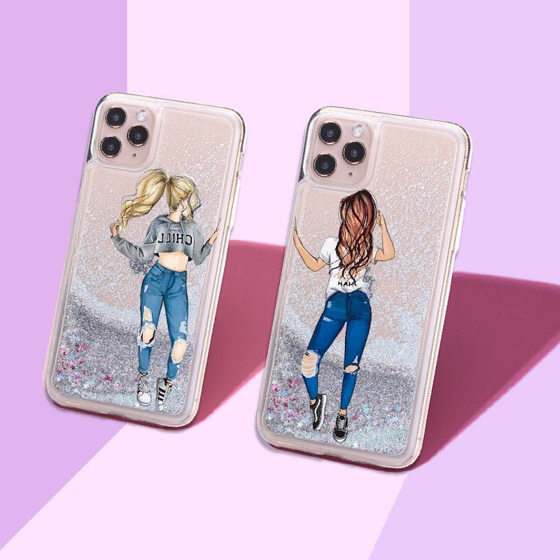 Liquid Quicksand Mobile Phone Case - AmiraMart