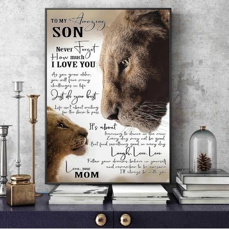 Living Room Canvas Core Spray Painting Hanging Painting Porch Decoration - AmiraMart