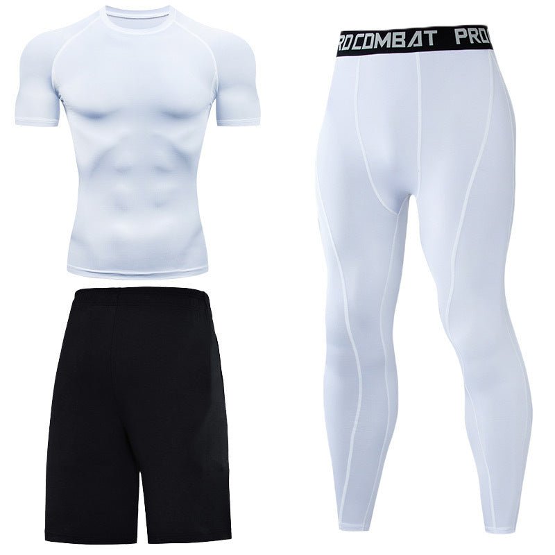 Long Sleeve Men's Fitness Clothes - AmiraMart