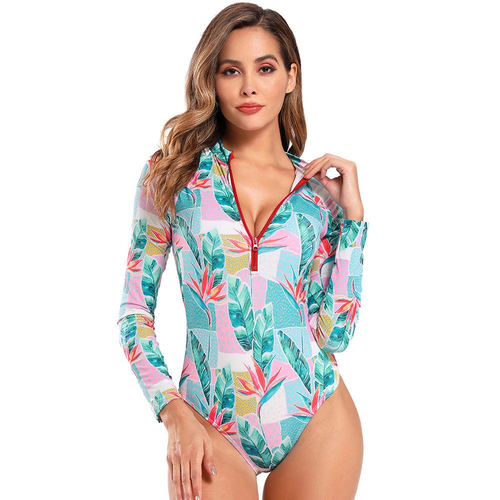 Long - sleeved triangular Siamese ladies - AmiraMart