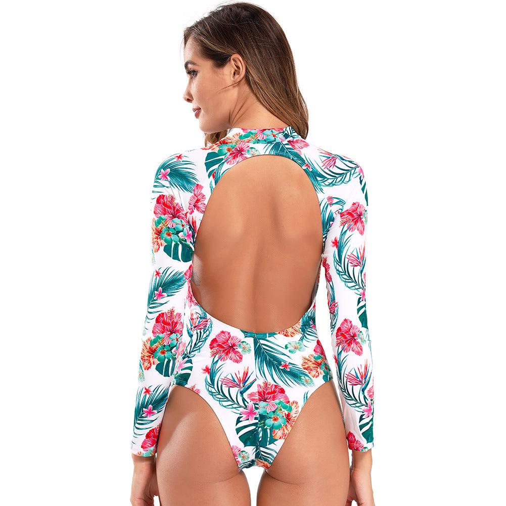 Long - sleeved triangular Siamese ladies - AmiraMart